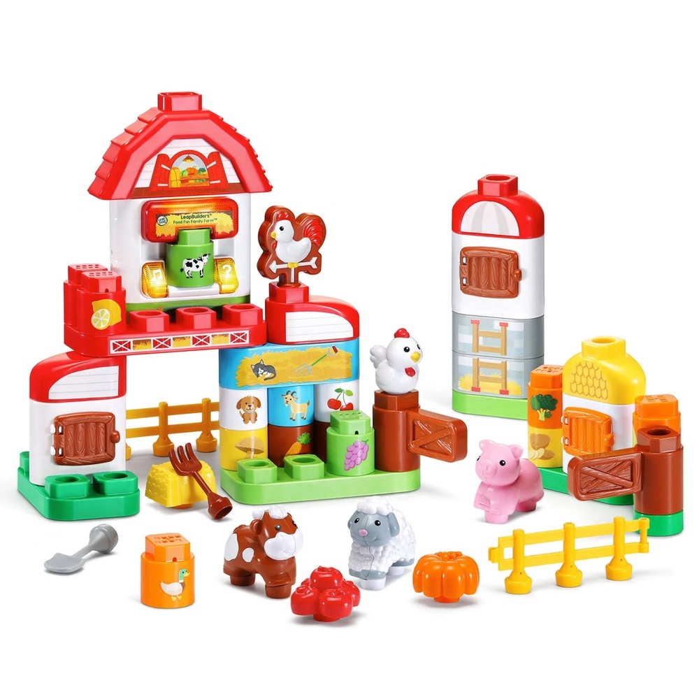Leapfrog Leap Builders Interactive Family Farm Blocks